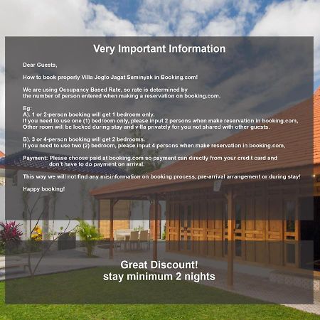 Villa Joglo Jagat Seminyak  Bagian luar foto